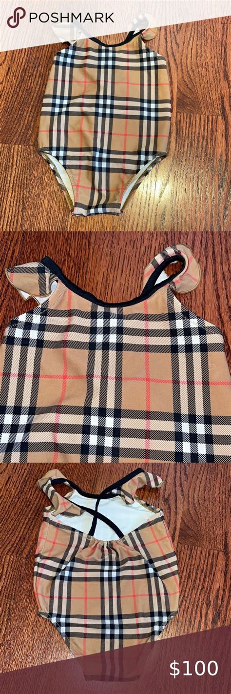 burberry kids bathing suit